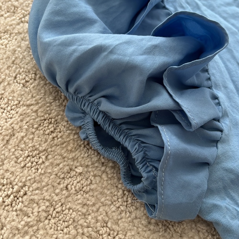 Zara ruffle sleeve tshirt. - Picture 5 of 5